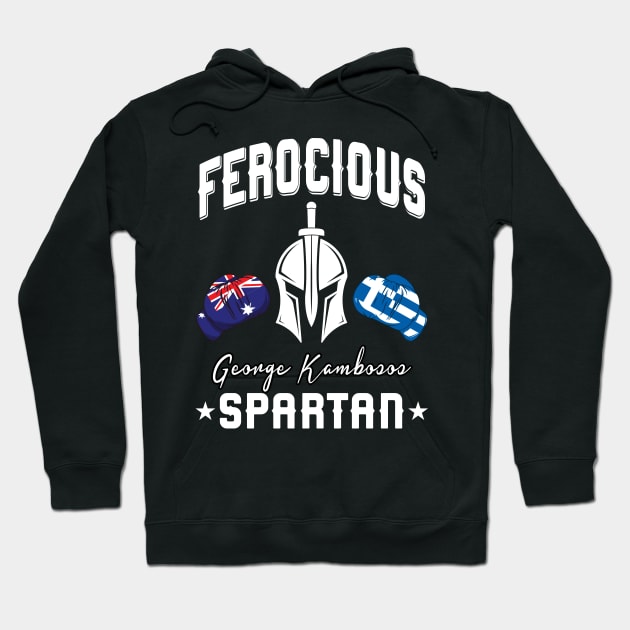 Ferocious Spartan Boxing Champion George Kambosos Hoodie by Addicted 2 Tee